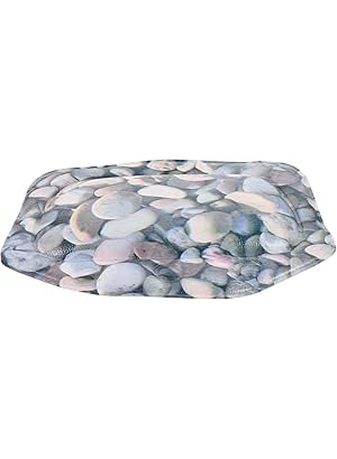 White PVC Bathtub Pillow Head Support Cushion For Tub Bathing Comfort - Image 1