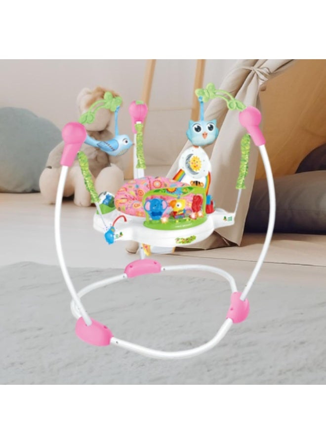 Tiibaby Interactive Infant Jumper & Activity Station - Develops Motor & Cognitive Skills with 3 Height Levels - Image 3