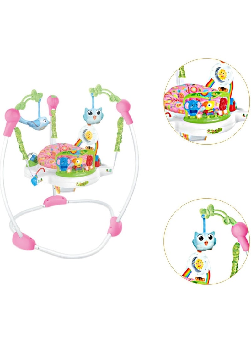 Tiibaby Interactive Infant Jumper & Activity Station - Develops Motor & Cognitive Skills with 3 Height Levels - Image 4