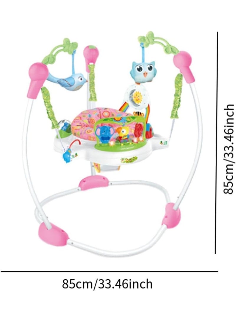 Tiibaby Interactive Infant Jumper & Activity Station - Develops Motor & Cognitive Skills with 3 Height Levels - Image 2