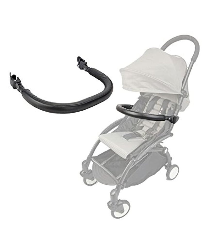عصا عربة للأطفال Babyzen YoYo ومساند الذراع Yoyo وحاجز ومقود PU جلد من Neutral