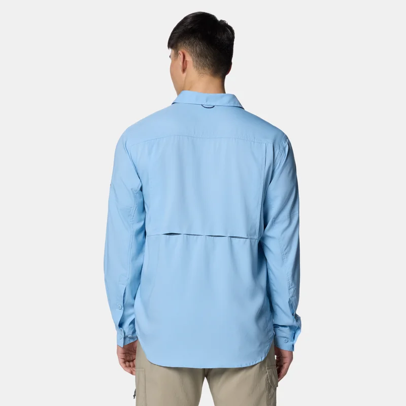 Columbia Blue Men's Silver Ridge Utility Lite Shirt for Men | Best Price UAE