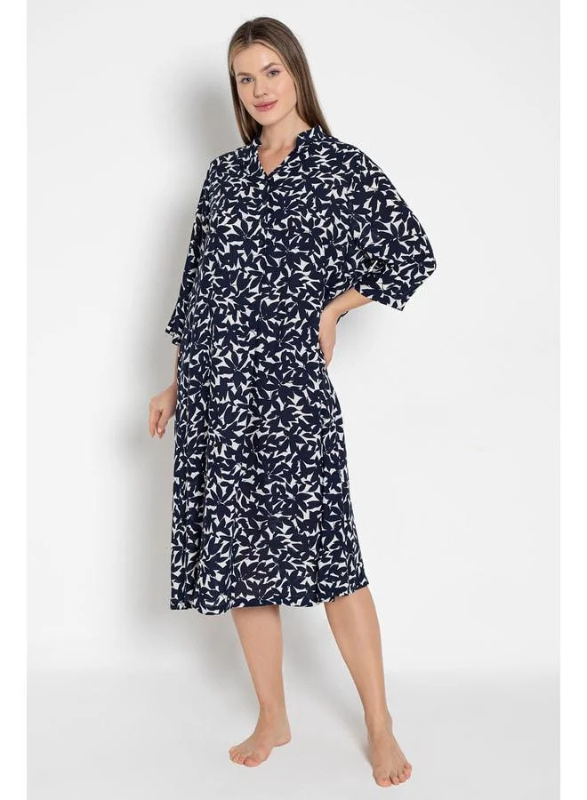 Penye Mood Patterned Dress.