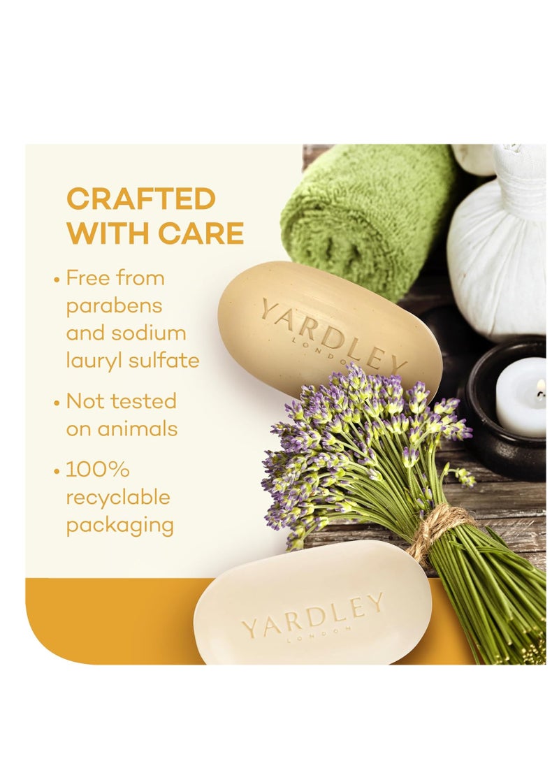 Yardley Yardley Oatmeal and Almond Bar Soap, Oatmeal & Almond, 4 Ounce  - Image 4