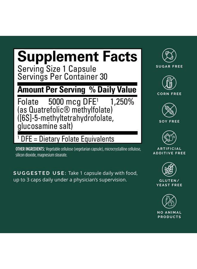 Brainmd Methylfolate 30 Capsules Potent Mood Support Gluten Free 30 Servings - Image 3