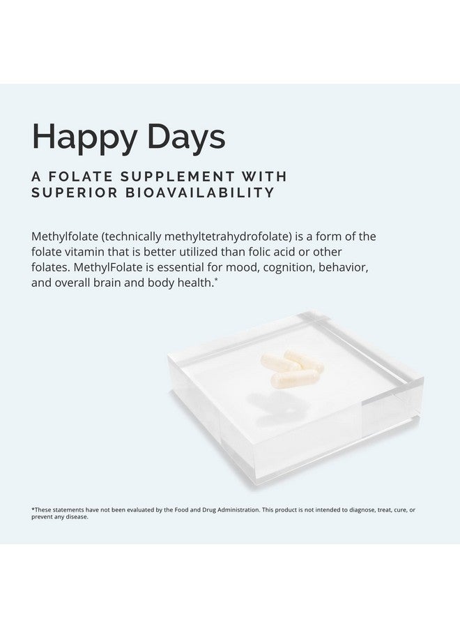 Brainmd Methylfolate 30 Capsules Potent Mood Support Gluten Free 30 Servings - Image 4