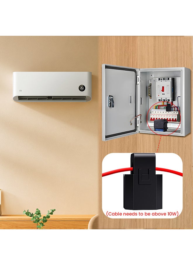Generic - Tuya WiFi Energy Monitoring Switch Multifunction Power Voltage Current Meter Mobilephone APP Real-time Power Statistics Hourly Day Monthly Total Power Consumption Querying - Image 1