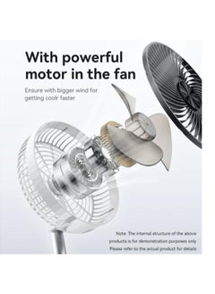 Yesido Yesido YF11 Foldable Telescopic Floor Fan  - Image 4