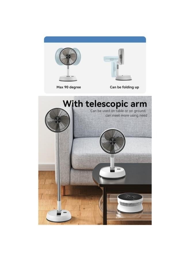 Yesido - Yesido YF11 Foldable Telescopic Floor Fan - Image 1