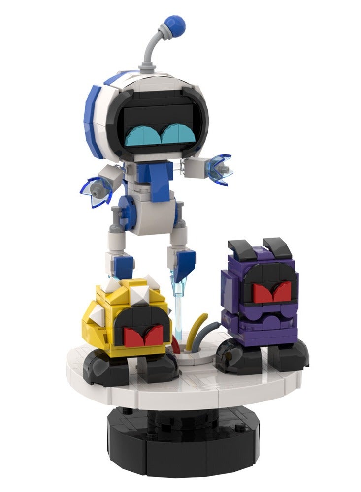 Astro robot Astro Bot-Scene version building block small particles children's educational assembly building block toy - Image 3