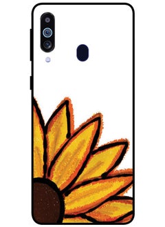 EYE CATCH Protective Case Cover For Samsung Galaxy M40 Smart Series Printed Protective Case Cover for Samsung Galaxy M40 Sun Flower  - Image 1