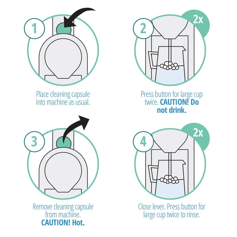 Gourmesso Nespresso Cleaning Pods - 10 Cleaning Capsules for Nespresso Original Machines. Cleaning Kit for Better Tasting Coffee! - Image 4