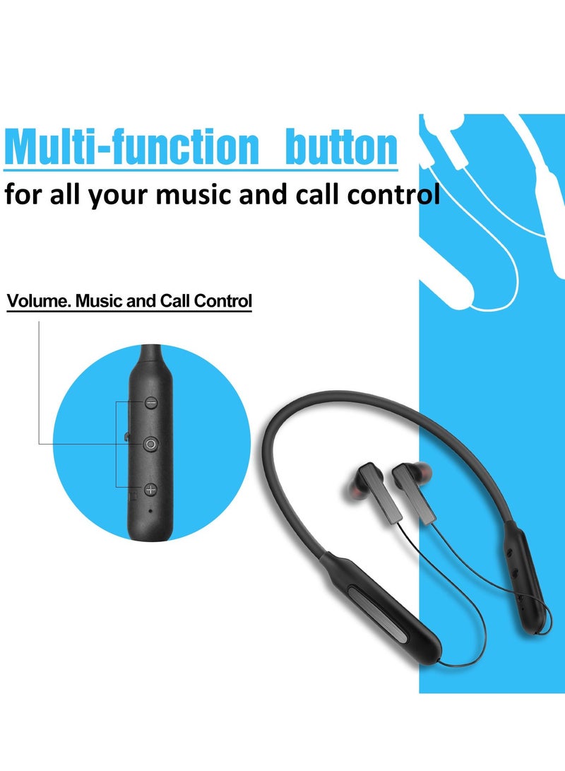 GULFLINK Wireless Neckband Earphone Blue - Image 2