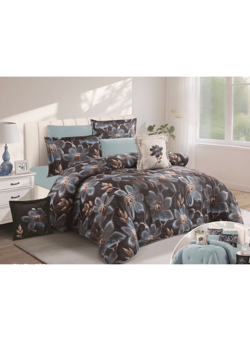 Horse Summer 3D printed single bedspread to give you comfort and the beauty of nature, size 170*220 cm - Image 1