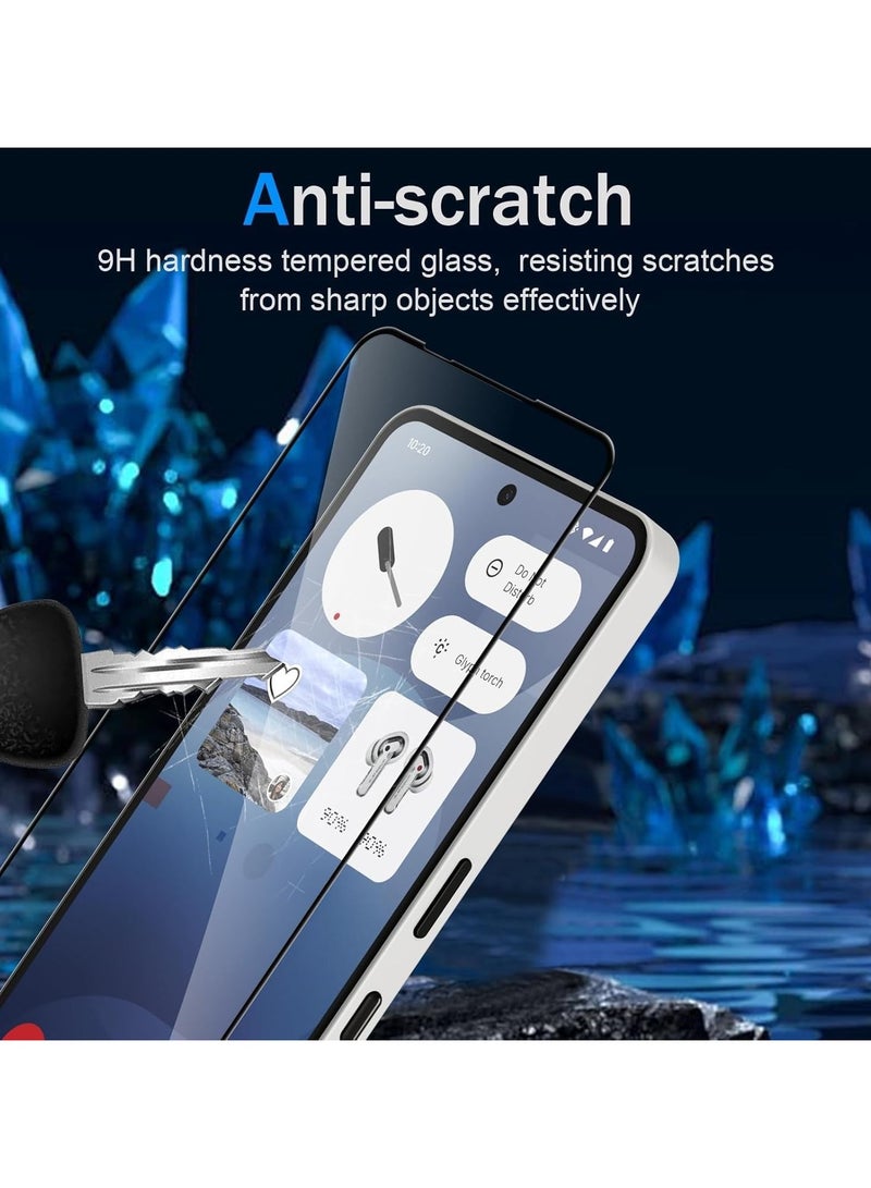 O Ozone [2 Pack] Screen Protector Compatible with Nothing Phone (4A) Pro |Tempered Glass Screen Protector Shock Proof Glass Protector - Image 3