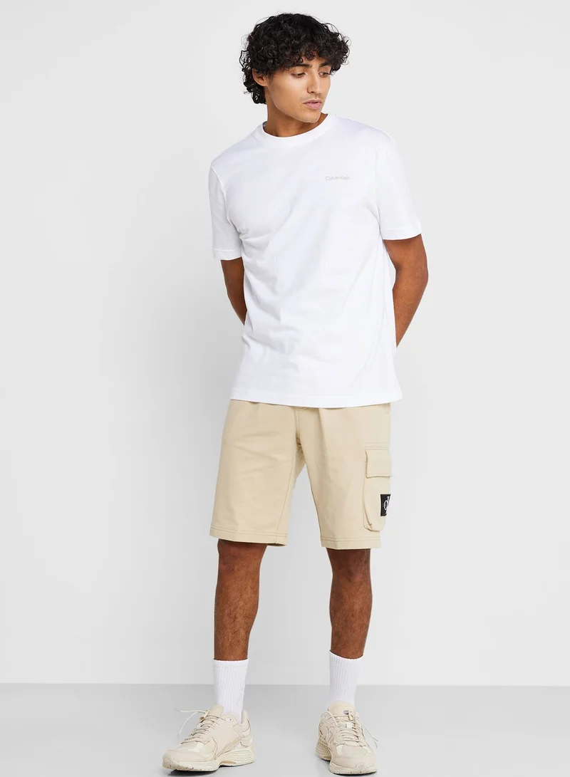 Calvin Klein Jeans Logo Badge Shorts