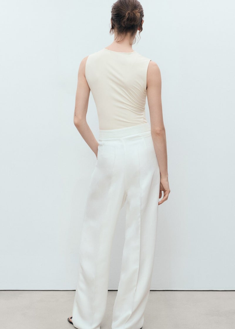 MANGO Fitted Top With Wide Straps  - Image 2