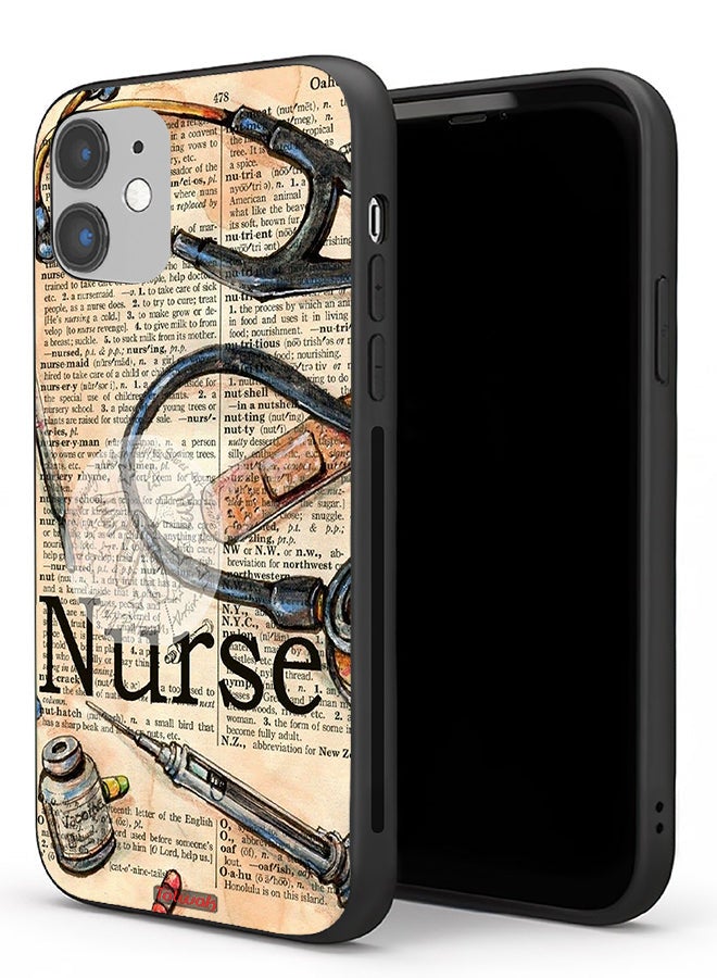 Tolwak Apple iPhone 11 Protective Case Nurse Vintage Tools - Image 1