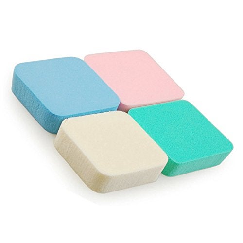 Out of the Box Out Of Box Pack of 4 Imported Make up Cosmetic Conceler, Powder, Foundation Sponge - Image 1