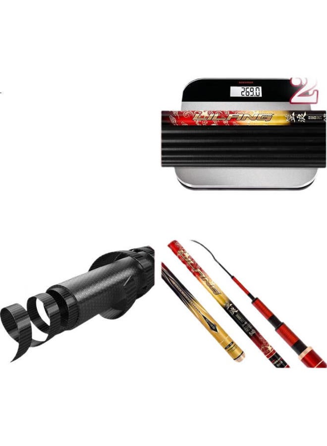 Robinson Rob On Ultra-light And Ultra-hard 19-section 9-meter Carbon Fiber Fishing Rod For Bighead Carp And Silver Carp - Image 1