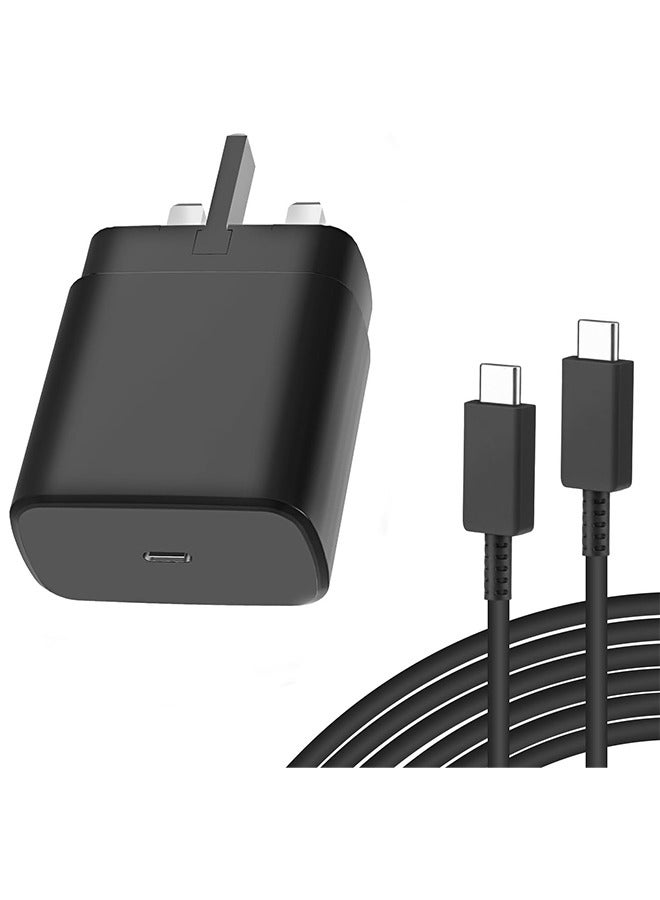 25W USB-C PPS Charger Plug, Fast Wall Adapter Power Supply Compatible with Smartphones and Tablets  - Image 2
