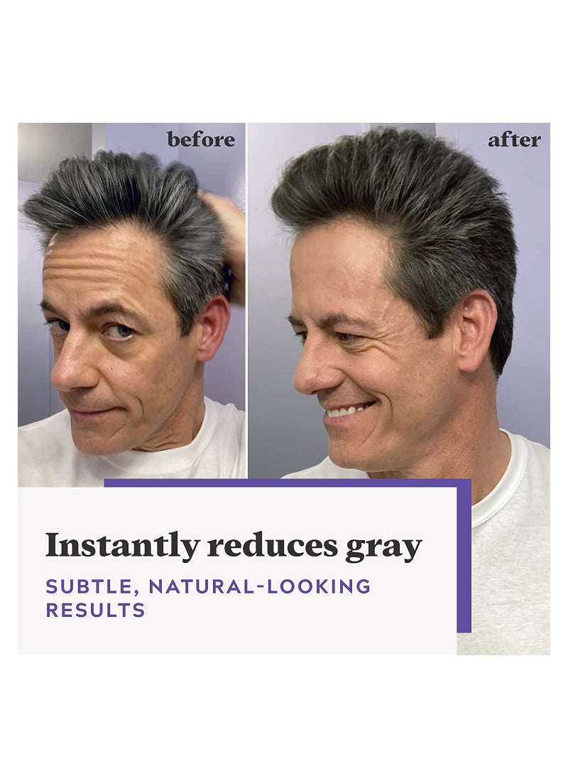 Just For Men - Touch of Gray, Hair Coloring with Comb Applicator,  Black - Image 1