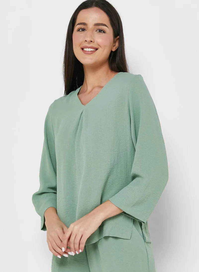 ELLA Solid Pyjama Set