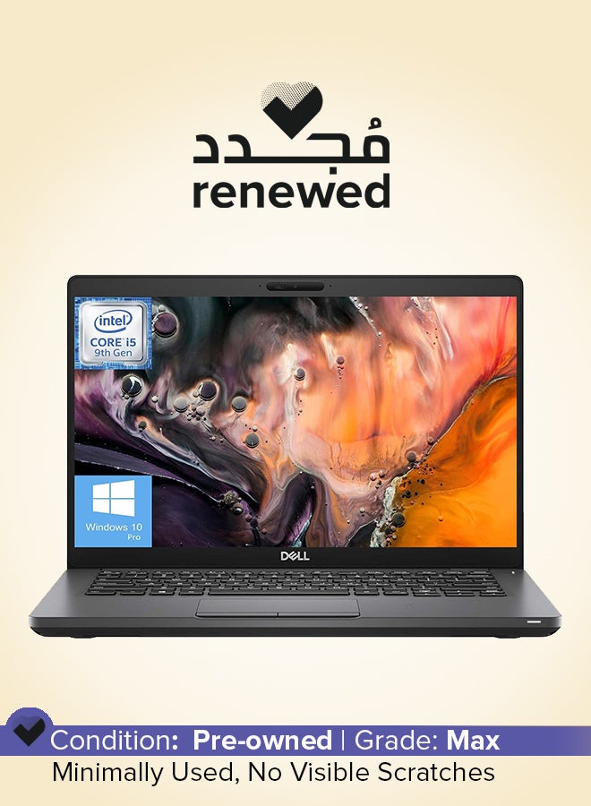 DELL Renewed- Latitude 5401 with 14-inch FHD Display , Intel Core i5-9400H Quad Core Processor/8GB Ram DDR4/256GB SSD/Nvidia Geforce Mx150 2GB GPU/ UHD Graphics 630/Windows 11 Pro English Black - Image 1