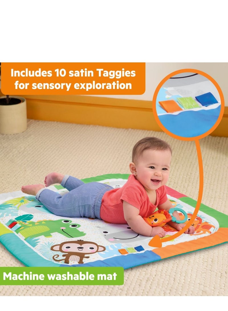 Bright Starts Wild Wiggles Jungle Jubilee Fold Away Activity Gym – For Ages 0–36 Months - Image 5