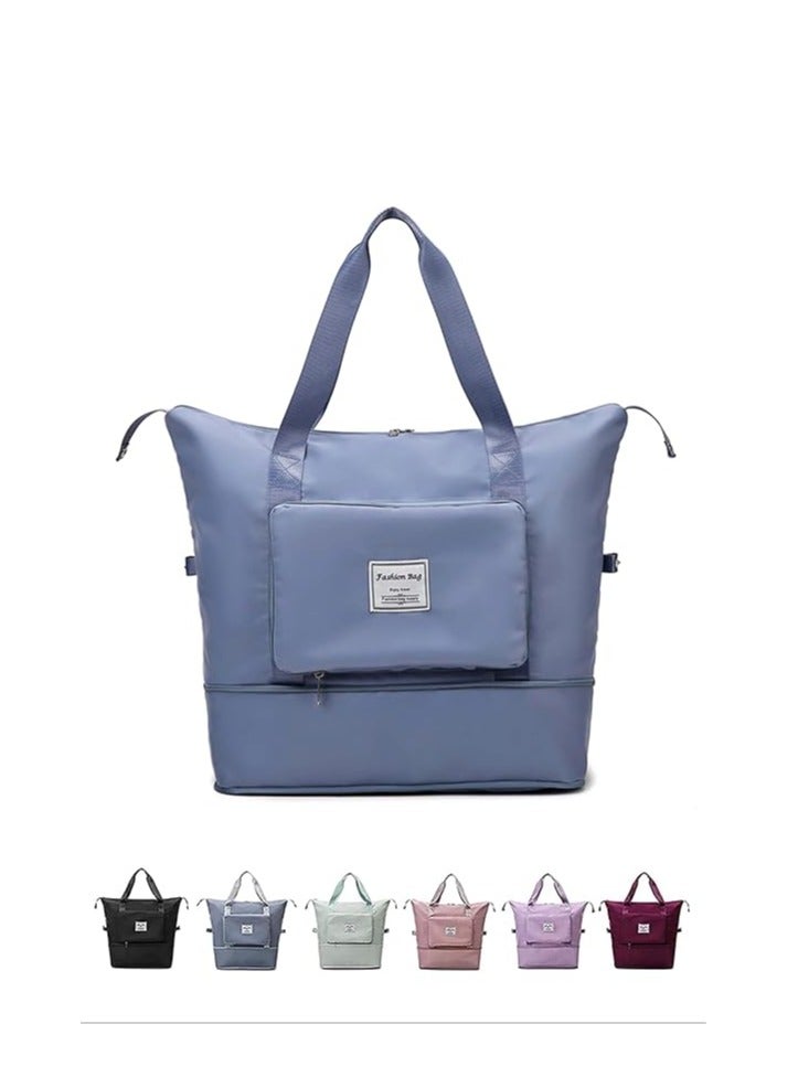 Cool Baby Upgraded Large Capacity Foldable Duffel Bag, Collapsible Travel Bag, Portable Travel Bag, Lightweight, Waterproof, Oxford Cloth for Sports, Gym, Vacation - Image 1