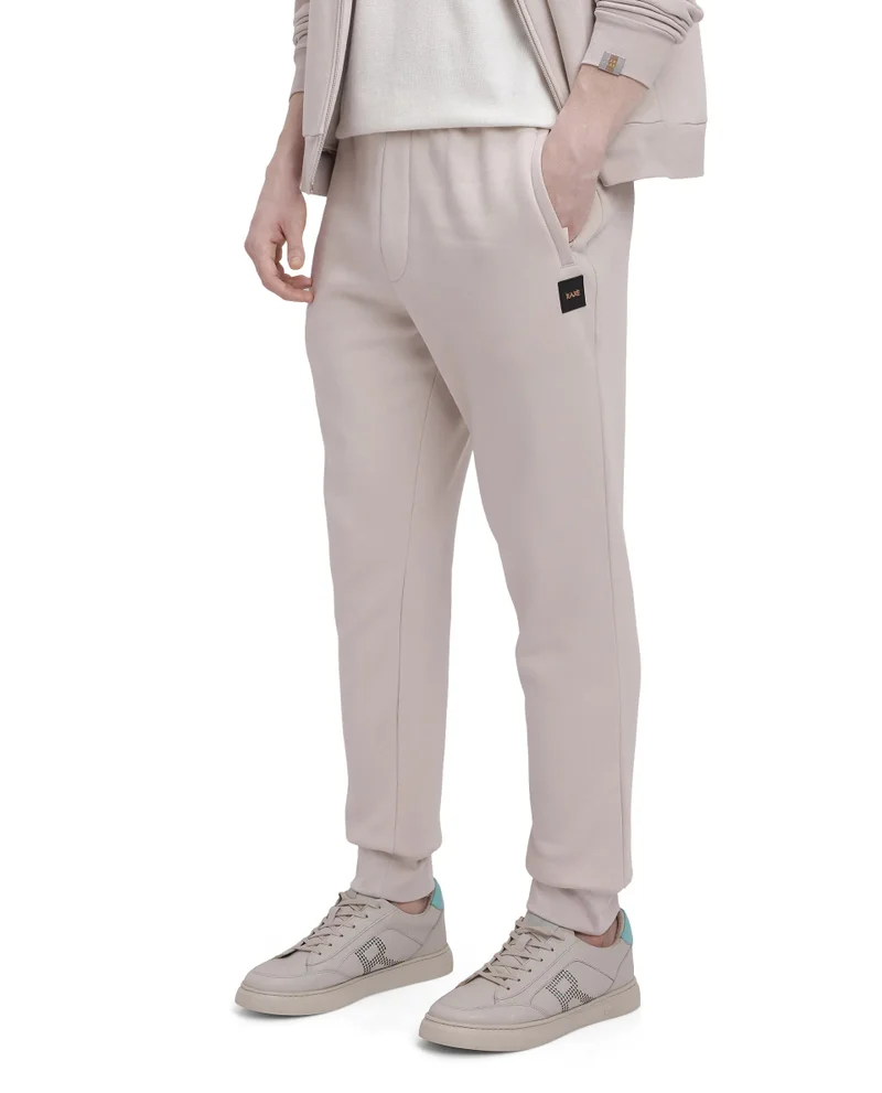 Rare Rabbit Men's Drawstring Closure Heavy Weight Solid Track Pant
