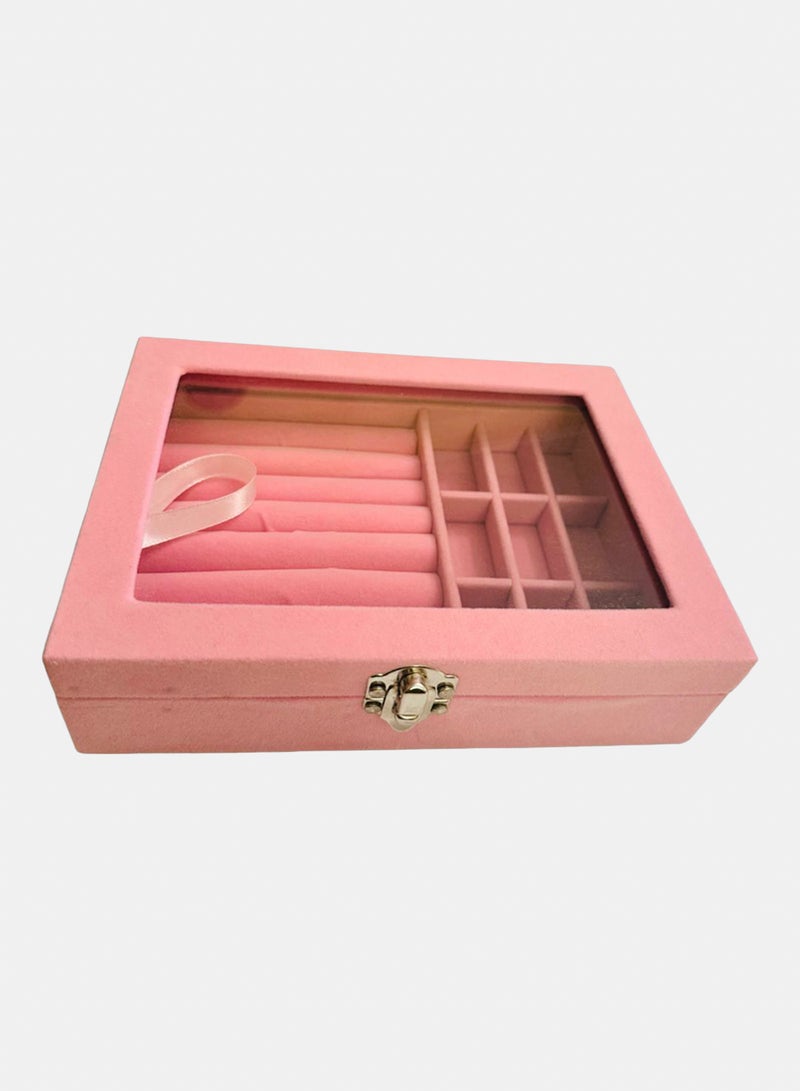 Trio Earrings Rose Glow Jewelry Box - Image 1