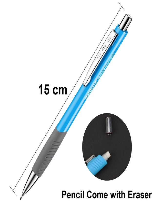 MODOLATA 0.5MM Mechanical Pencil Set, Lead Pencils 0.5mm for Student and Artist Drawing, Sketching, Drafting, Pack of 6 Pieces - Image 3