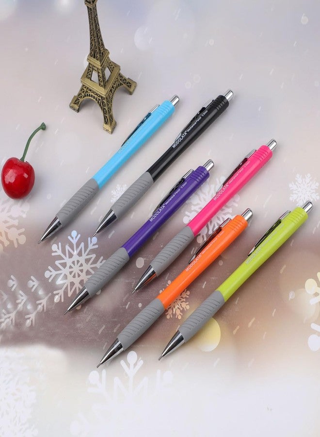 MODOLATA 0.5MM Mechanical Pencil Set, Lead Pencils 0.5mm for Student and Artist Drawing, Sketching, Drafting, Pack of 6 Pieces - Image 4