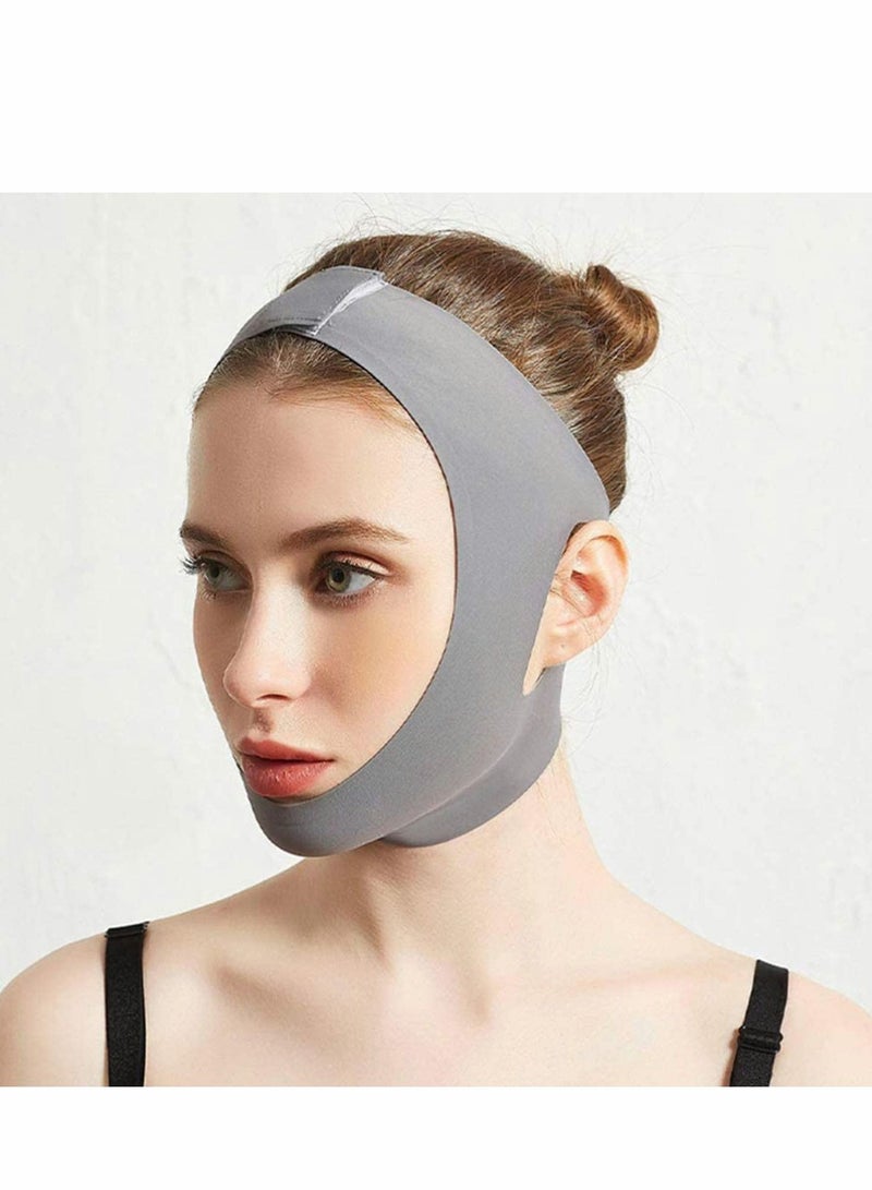 Excefore Healifty Face Lifting Belt, Double Chin Reducer Chin Up Patch V Line Mask V Face Bandage for Woman Girl Face Shaper Slimming, Facial Lifting and Slimming Strap Pain- Free Anti-Wrinkle Band  - Image 4