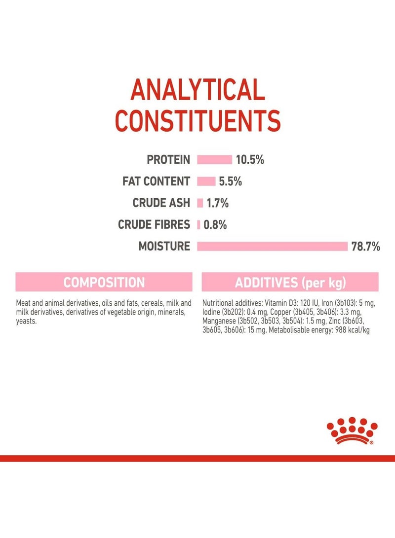 رويال كانين موس الأم والطفل من فيلين هيلث نيوتريشن (طعام رطب - علب) 12 × 195 غرام - Image 3