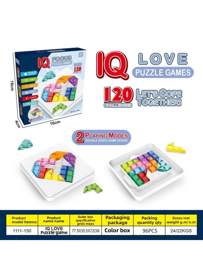 Cross-Border Kidsren's Wisdom And Heart Assembly Desktop Educational Game Iq Wisdom Battle Kidsren's Early Education Desktop Game