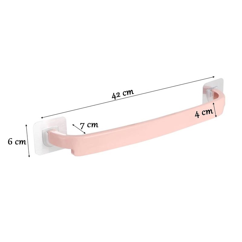 MEZON 3 in 1 Hand Towel Bar Multipurpose WallMounted Holder for Kitchen Bathroom Wash Basin Multi Color - Image 2