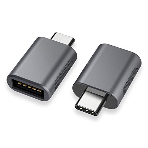 nonda USB C to USB 3.0 Adapter(2 Pack),USB to USB C Adapter,USB Type-C to USB,Thunderbolt 4/3 to USB Female Adapter OTG for MacBook Pro2021,MacBook Air 2020,iPad Pro 2021,More Type-C Devices - Image 1