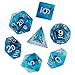 Cusdie 7Die DND Dice Polyhedral Dice Set Filled with Animal for Role Playing Game DD Dice Eagle - Image 4