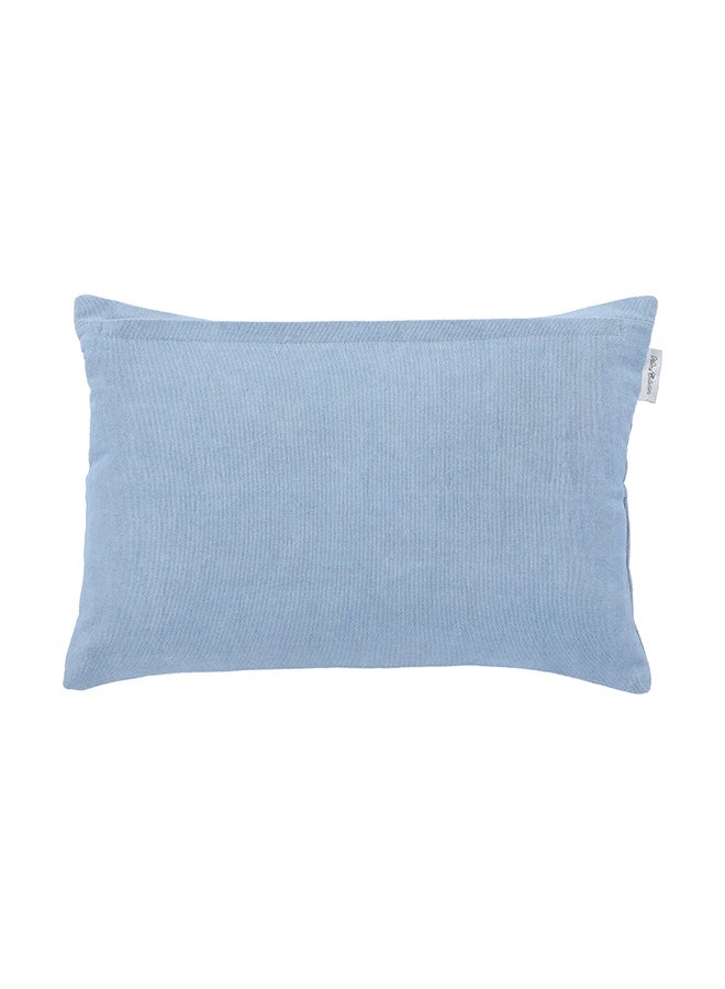 Cottage Rectangular Plain Cotton Cushion   30*50 cm - Image 3