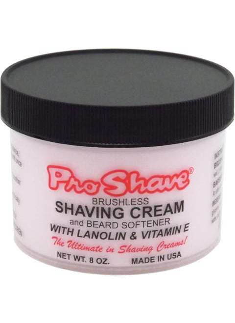 Pro Shave Brushless Shaving Cream  Beard Softener 8 Ounce 235ml 2 Pack