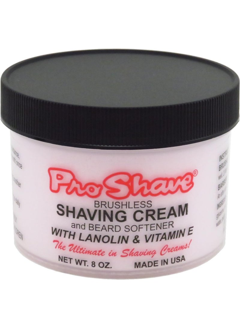 Pro Shave Brushless Shaving Cream  Beard Softener 8 Ounce 235ml 2 Pack