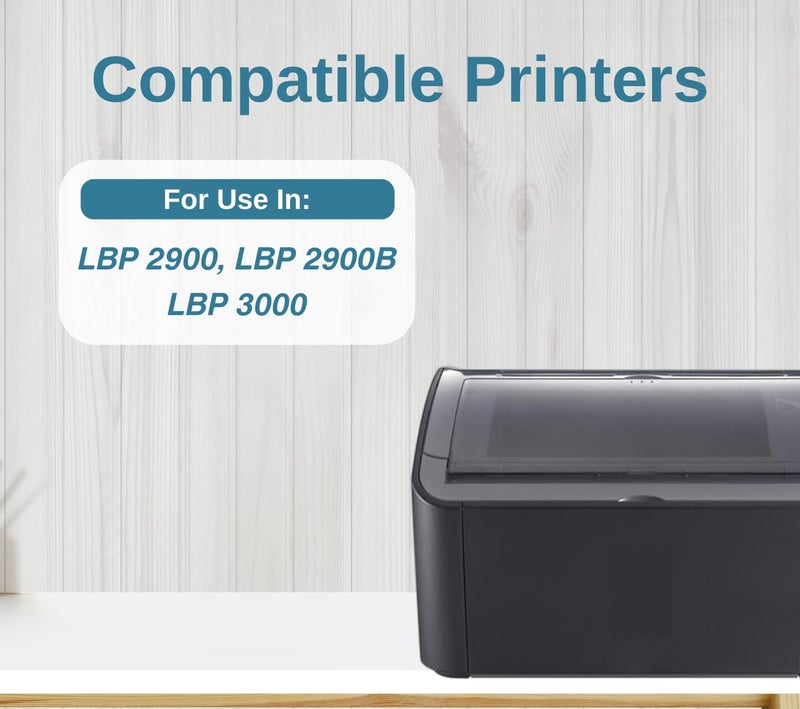 Print Page 303 Toner Cartridge Compatible for Printers LBP 2900, LBP 2900B, LBP 3000 (1 pcs) - Image 3