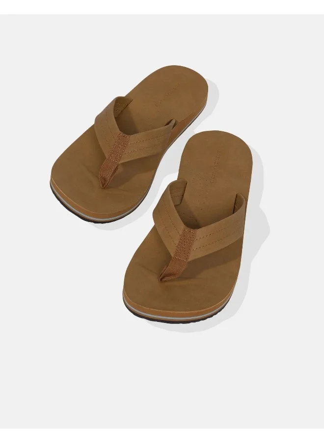 امريكان ايجل AE Men's Classic Leather Flip Flop