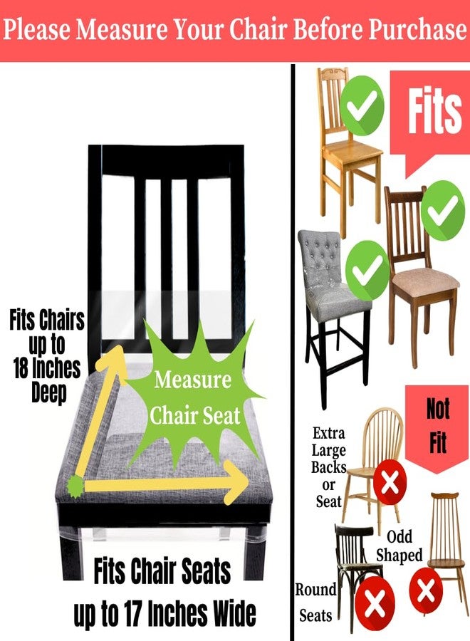 Evelots Plastic Dining Room Chair Seat Covers Protector- 2 Pack Clear Vinyl Slipcovers w/Adjustable Strap -Easy Clean No Dust,Pet Hair,Cat Claws- Fits Kitchen Chairs Upto 17" Wide - Image 2