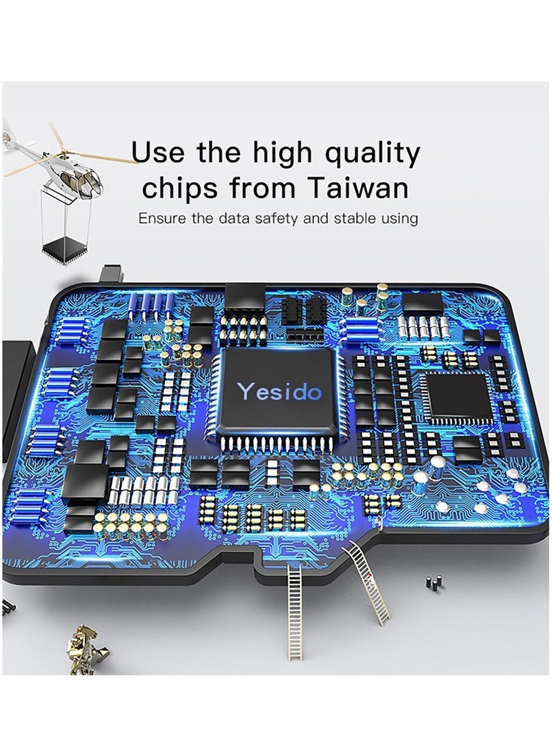 Yesido - Yesido FL14 Micro SDHC Card 32GB for Smart Phones and Tablets Memory Card - Black - Image 1