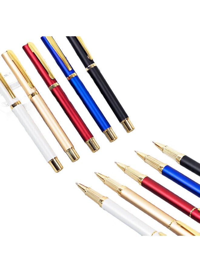 Longe Langjie [5-Pack] Business Gel Pens 0.5Mm Bullet Tip Signing Pens Black Ink Pens For Office Use, Customizable Logo - Image 3