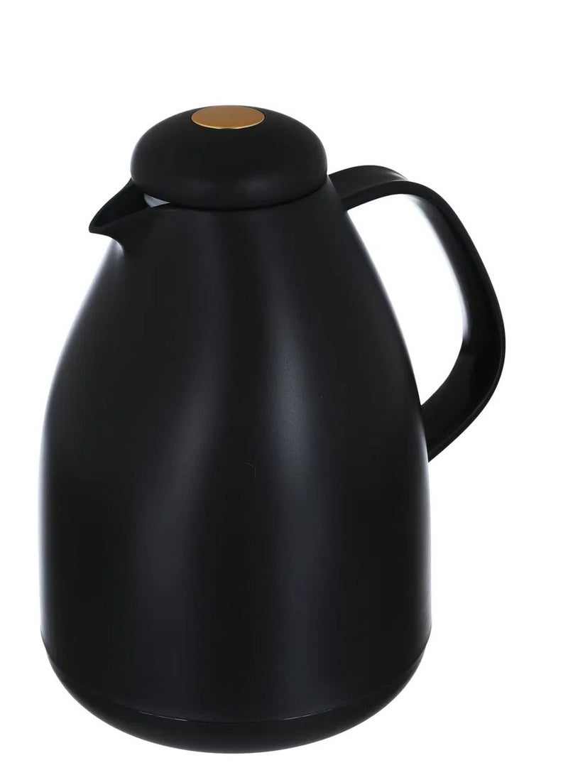 Alsaif Gallery Al Saif Gallery Pro Penguin Thermos, 1 liter, glass inner container, plastic outer shell - black - Image 4