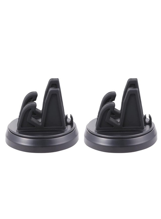Hemobllo 2 Pcs 360 Rotatable Car Phone Holder - Silicone Car Phone Mount for Navigation - Image 1